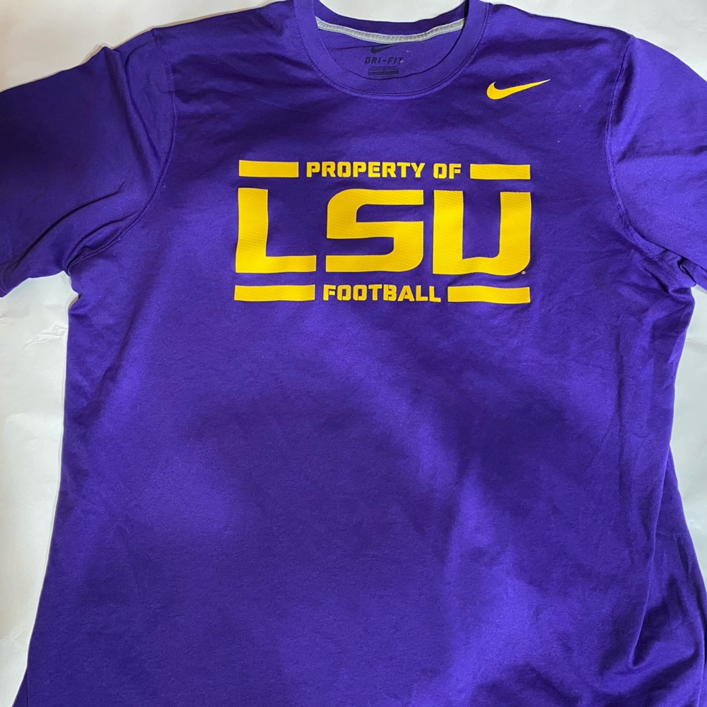 Nike Dri-Fit LSU Football T-Shirt